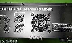 Pro 6 Way 800W Amplifier Power Mixing Console Mixer 16DSP 48V USB