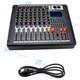 Pro 8 Channel Mixer Withpower Amplifier 700w Withbluetooth Sound Package 110v-220v
