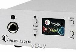 Pro-Ject Pre Box S2 Digital Silver Digital Micro Preamplifier
