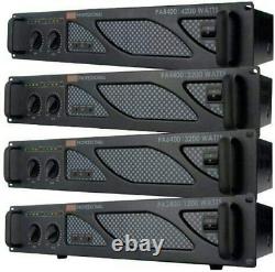 Pro PA6400 Rack Mount Professional Power Amplifier 3200 Watts PA Band