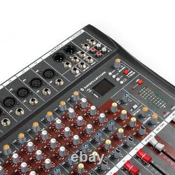 Pro16 Channels Live Studio Audio Mixer Power Mixing Amplifier Equipment