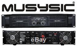 Professional 2 Channel 7000W DJ PA Power Amplifier Signal out MUSYSIC MU-P7K