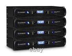 Professional 2-Channel Power Amplifier, 525W at 4 Ohm, DSP, XLR/RCA Inputs, Band