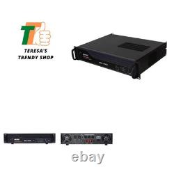 Professional 4000W 2-Channel Power Amplifier Durable DJ & PA Power Amp with