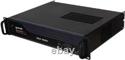 Professional 4000W 2-Channel Power Amplifier? Durable DJ & PA Power Amp with XL