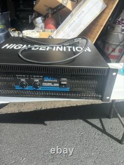 Professional Pro PVX-9000 Power Amplifier Powered On, Limited Testing Super