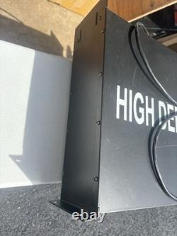 Professional Pro PVX-9000 Power Amplifier Powered On, Limited Testing Super