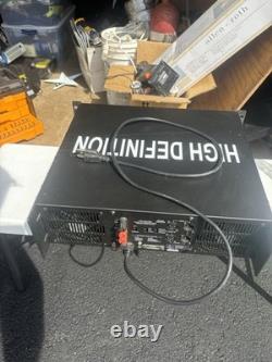 Professional Pro PVX-9000 Power Amplifier Powered On, Limited Testing Super