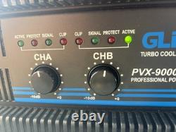 Professional Pro PVX-9000 Power Amplifier Powered On, Limited Testing Super