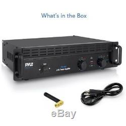 Pyle PTA1000 Rack Mount 1000w Professional PA DJ Power Bluetooth Amplifier Amp
