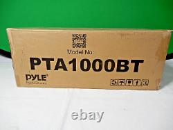 Pyle PTA1000BT Bluetooth Pro Audio Power Amplifier-1000 Watt 2-Channel
