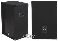Pyle Pro Audio DJ Pta3000 Rack Pa 3000W Amp Amplifier Gemini Gsm-1585 Speakers