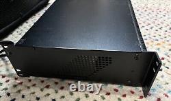 Pyle Pro PPA450 4500 W 2-Channel Professional DJ Power Amplifier Untested