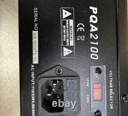 Pyle Pro PQA2100 Rackmount Stereo Power Amplifier 230WithChannel @ 8 Ohms