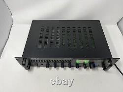 Pyle Pro PT-610 600-Watt 5-Channel Power Amplifier PT610 Tested