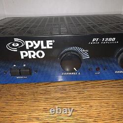 Pyle Pro PT1200 Stereo Power Amplifier 600 Watt