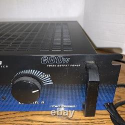 Pyle Pro PT1200 Stereo Power Amplifier 600 Watt