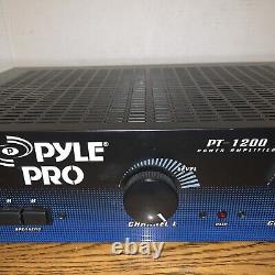 Pyle Pro PT1200 Stereo Power Amplifier 600 Watt