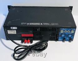 QSC 1400 Rackmount Professional Power Amplifier 300WithCh @ 4ohms Works Great