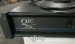 QSC 1500A PROFESSIONAL STEREO POWER AMPLIFIER For Parts / Repair
