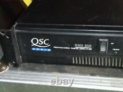 QSC 850 Amp Professional Power Amplifier RMX850 RMX Amp