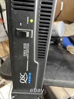 QSC AUDIO RMX 850 200-Watt 2-Channel Professional Power Amplifier