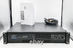 QSC AUDIO RMX 850 200-Watt 2-Channel Professional Power Amplifier With MANUAL