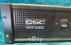 QSC AUDIO Stereo Amp RMX 4050HD Pro Power Amplifier DUAL MONAURAL Supply 1300With4