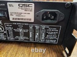QSC Audio RMX 850 Professional Two-Channel Rack Mount Power Amplifier