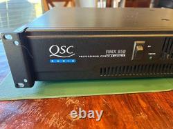 QSC Audio RMX850 Professional 2 Channel Power Amplifier Excellent Condition