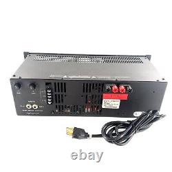 QSC Audio USA 370 Professional Power Amplifier Tested & Works