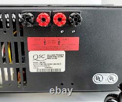 QSC Audio USA 400 USA400 Professional Rack Mount Power Amplifier 2 channel 400W