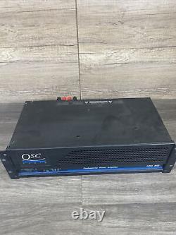 QSC Audio USA 850 2-Channel Professional Power Amplifier Untested For Parts