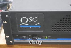QSC Audio USA 850 Professional Power Amplifier 2 Channel used tested