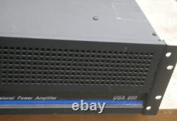 QSC Audio USA 850 Professional Power Amplifier 2 Channel used tested