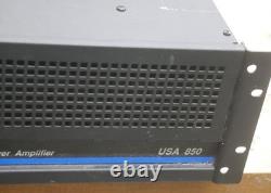 QSC Audio USA 850 Professional Power Amplifier 2 Channel used tested