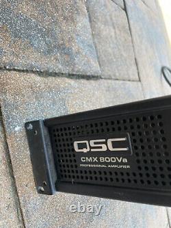 QSC CMX 800Va 2-Channel 650W Professional Amplifier