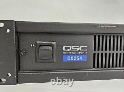 QSC CX-254 Audio Power Amplifier. 4 Channel