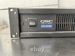 QSC CX1202V 1200W 70V 2-Channel Professional Industrial Audio Power Amplifier