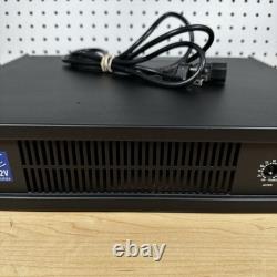 QSC CX1202V 1200W 70V Professional Power Amplifier Rack Mounted with Power Cord QSC CX1202V 1200W 70V Professional Power Amplifier Rack Mounted with Power Cord