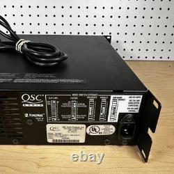 QSC CX1202V 1200W 70V Professional Power Amplifier Rack Mounted with Power Cord