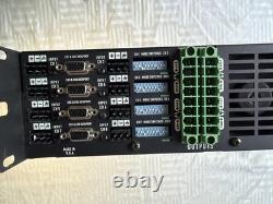 QSC CX168 8-Channel Professional Power Amplifier 160WithCh Power Tested