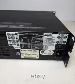 QSC CX168 8-Channel Professional Power Amplifier Tested Working with Output Plug