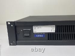 QSC CX168 PROFESSIONAL POWER AMPLIFIER 8-CHANNEL 130W at 4 Ohm 90W at 8 Ohm