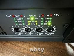 QSC CX254 4-Channel 250W @ 4Ohm Professional Rackmount Amplifier- USED WORKS