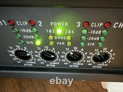 QSC CX254 4-Channel 250W @ 4Ohm Professional Rackmount Amplifier- USED WORKS