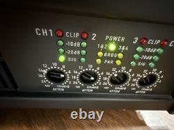 QSC CX254 4-Channel 250W @ 4Ohm Professional Rackmount Amplifier- USED WORKS