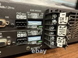 QSC CX254 4-Channel 250W @ 4Ohm Professional Rackmount Amplifier- USED WORKS