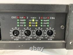 QSC CX254 4-Channels 250 Watts Professional Power Amplifier 250With4Ohm Channel