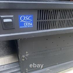QSC CX254 Four-Channel Professional Power Amplifier Black